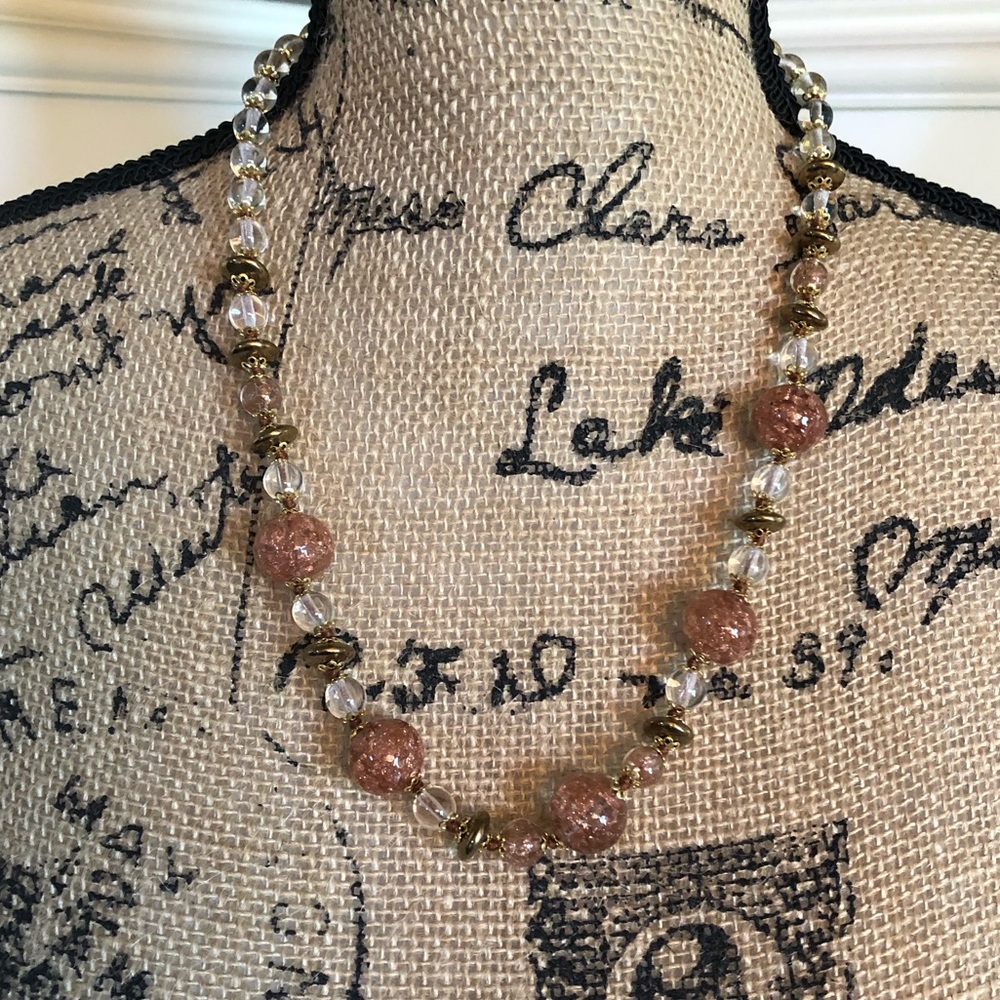 Hand Blown Glass Necklace